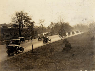 Cars on the Bronx River Parkway, n.d. (PBP-2486)