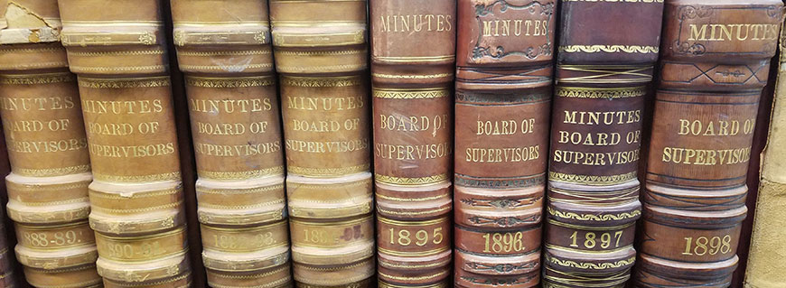 Westchester County Board of Supervisor Minute Books, 1888-1898. Source: Series 215, Board of Supervisor Minutes, 1772-1930