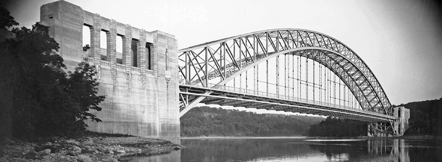 Croton Lake Bridge, 1935 (PJG-269). 